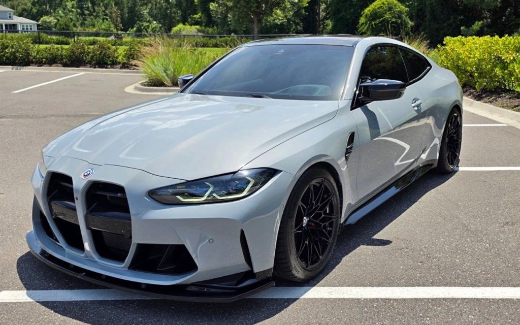 Brooklyn Gray Metallic 2023 BMW M4 Coupe Rear-Wheel Drive 8-Speed Automatic