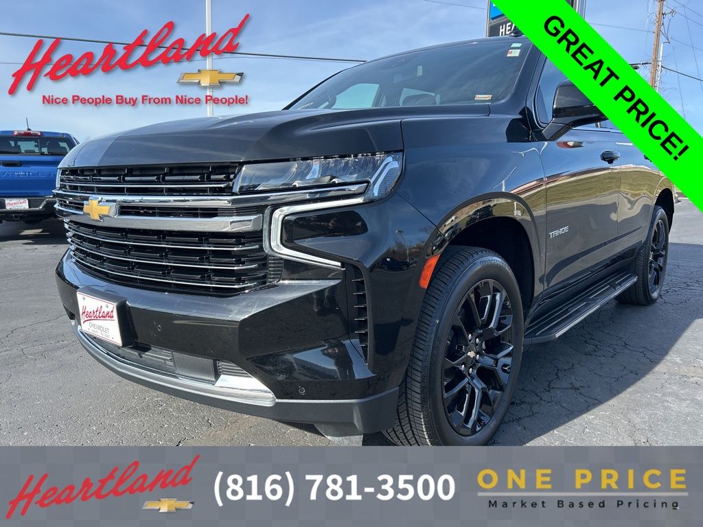 Black 2023 Chevrolet Tahoe LT 4WD SUV / Crossover Four-Wheel Drive