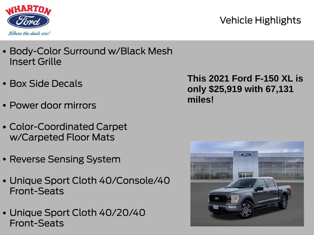 2021 Ford F-150 XL Gray at Bayway Cadillac Southwest