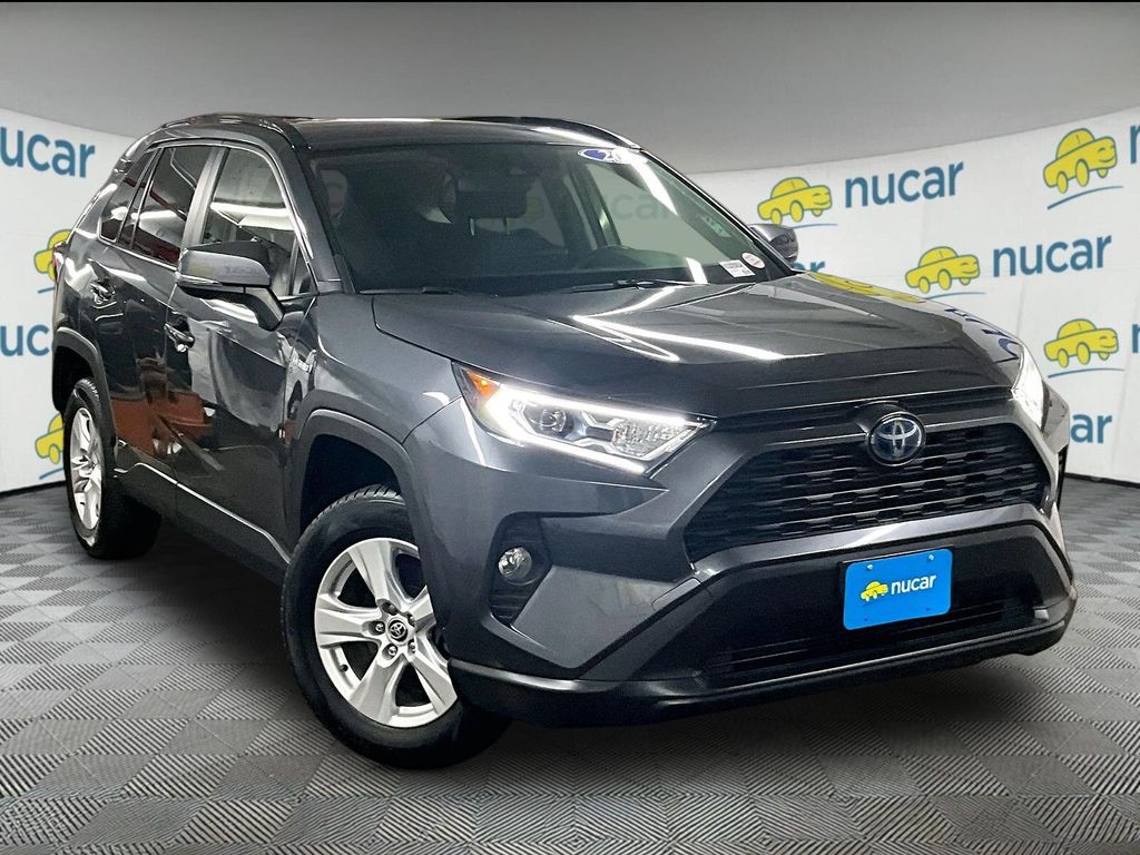 Magnetic Gray Metallic 2020 Toyota RAV4 Hybrid SUV / Crossover All-Wheel Drive Continuously Variable Transmission