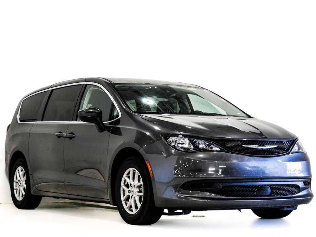 Gray (Granite Crystal Metallic Clearcoat) 2023 Chrysler Voyager Minivan Front-Wheel Drive 9-Speed Automatic