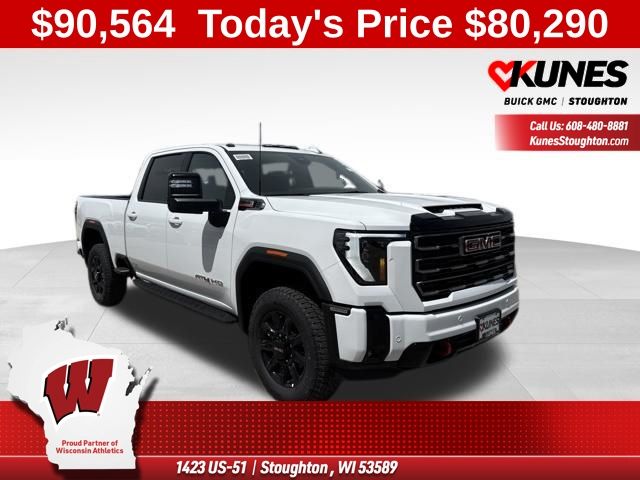 Summit White 2026 GMC Sierra 3500HD Pickup Truck Four-Wheel Drive Automatic