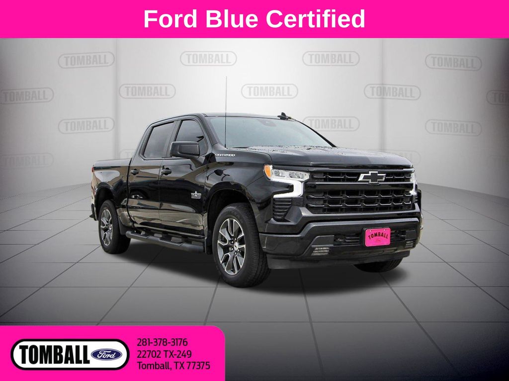 Black 2024 Chevrolet Silverado 1500 Pickup Truck 4X2 Automatic
