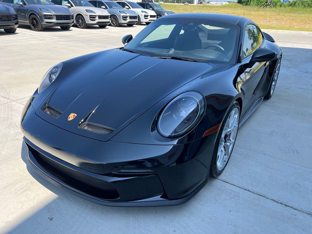 Black 2023 Porsche 911 Coupe Rear-Wheel Drive 6-Speed Manual