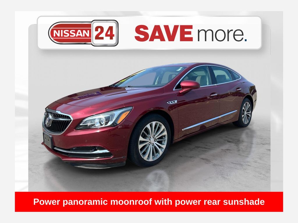 Crimson Red 2017 Buick LaCrosse Sedan Front-Wheel Drive 8-Speed Automatic