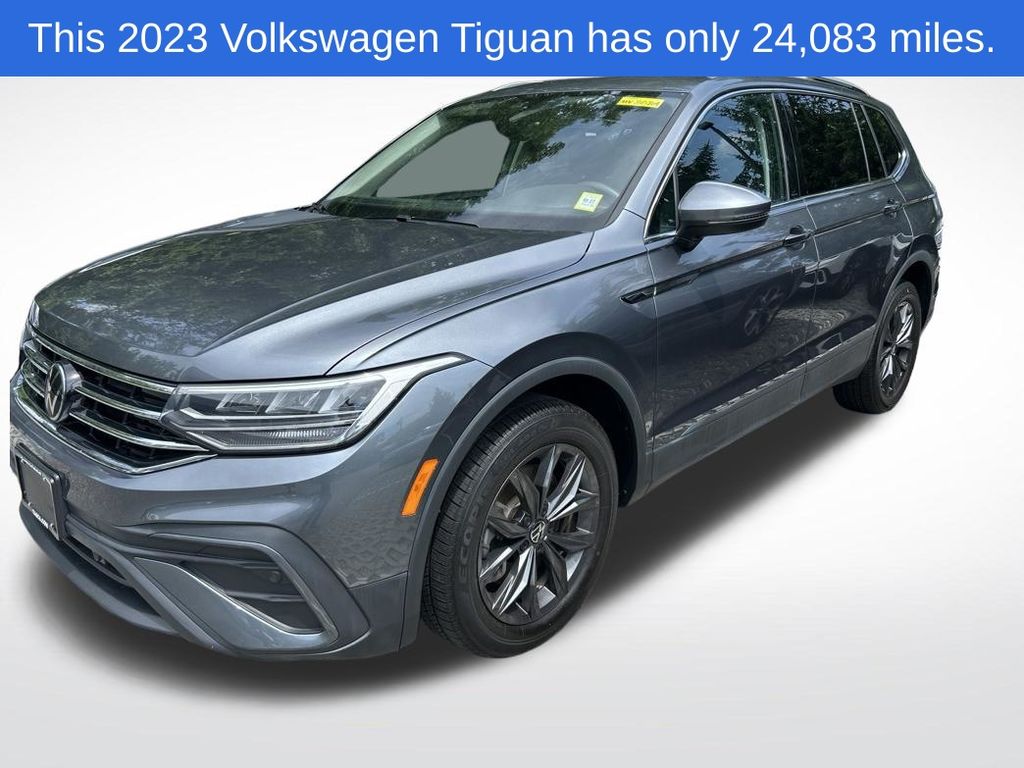 Gray 2023 Volkswagen Tiguan SUV / Crossover All-Wheel Drive 8-Speed Automatic