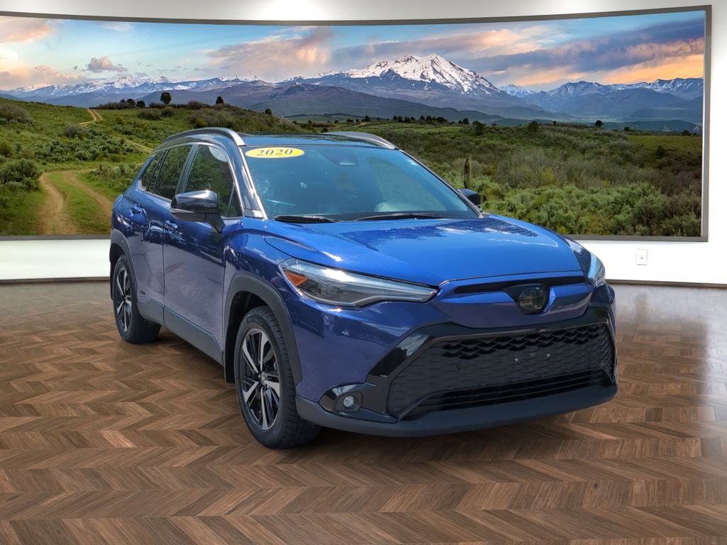 Jet Black 2024 Toyota Corolla Cross Hybrid SUV / Crossover All-Wheel Drive Continuously Variable Transmission