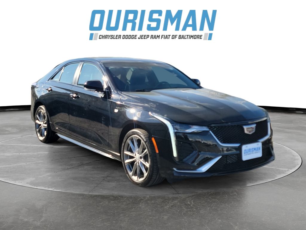 Black Raven 2024 Cadillac CT4 Sport AWD Sedan All-Wheel Drive 8-Speed Automatic