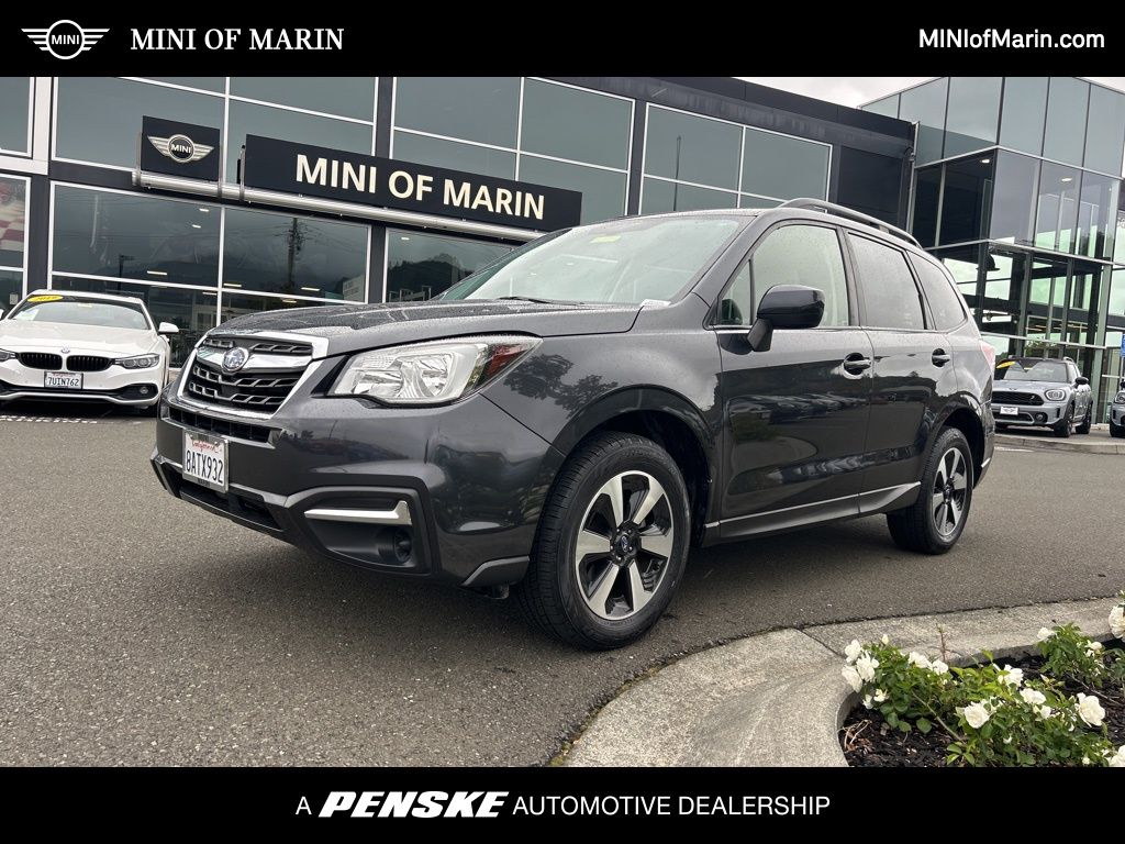 Dark Gray Metallic 2018 Subaru Forester 2.5i Premium SUV / Crossover All-Wheel Drive Continuously Variable Transmission