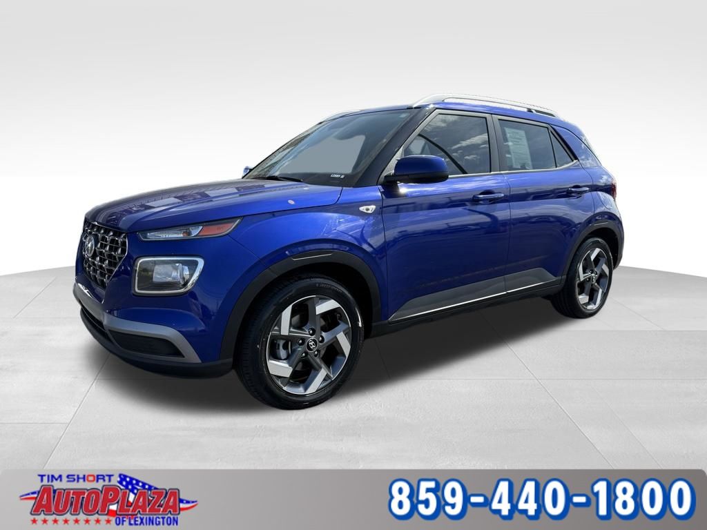 Intense Blue 2024 Hyundai Venue SEL FWD SUV / Crossover Front-Wheel Drive Continuously Variable Transmission