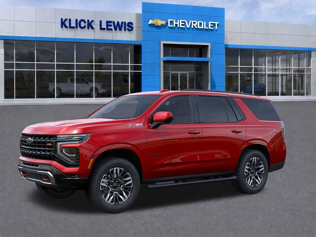 2026 Chevrolet Tahoe Z71 Red at Klick Lewis Buick Chevrolet