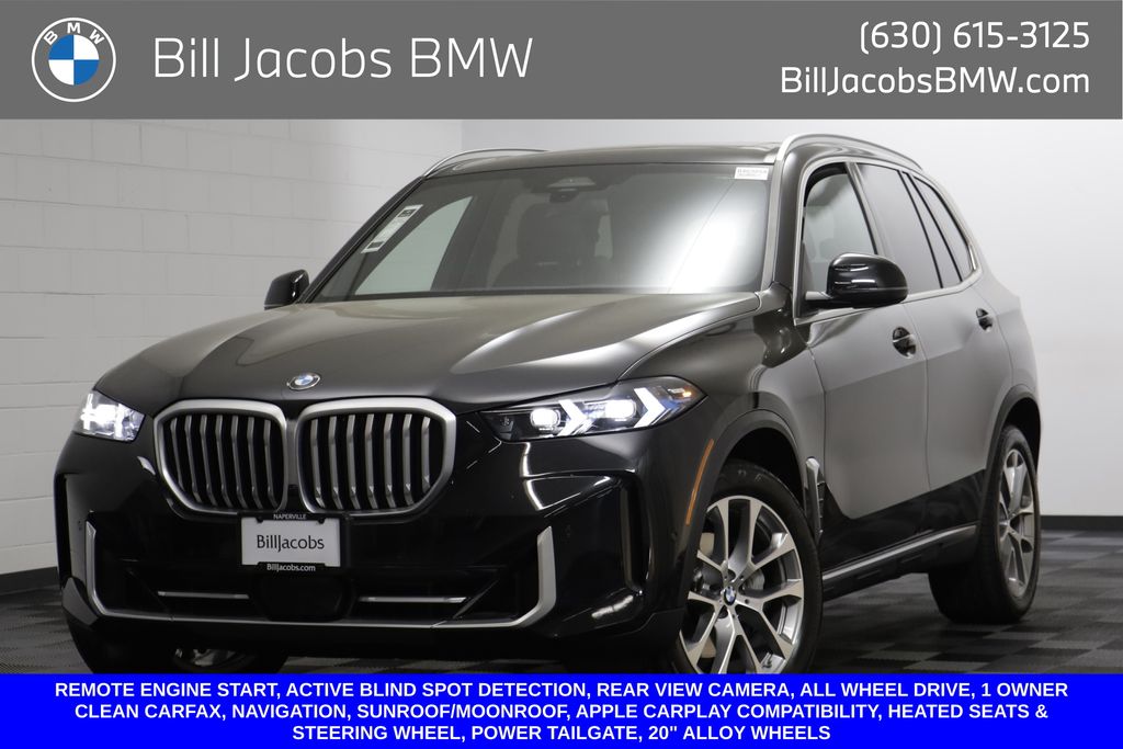 Black Sapphire Metallic 2026 BMW X5 SUV / Crossover All-Wheel Drive Automatic
