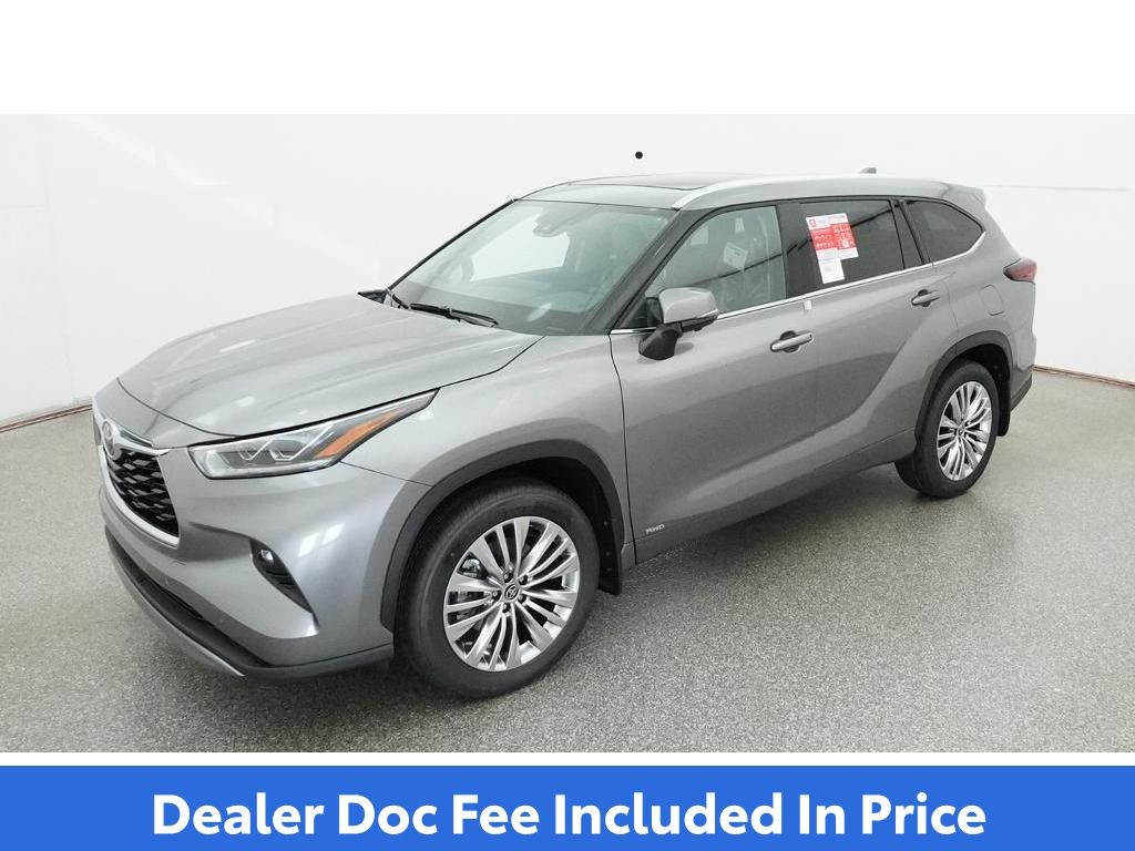 Gray 2026 Toyota Highlander Hybrid SUV / Crossover All-Wheel Drive Continuously Variable Transmission