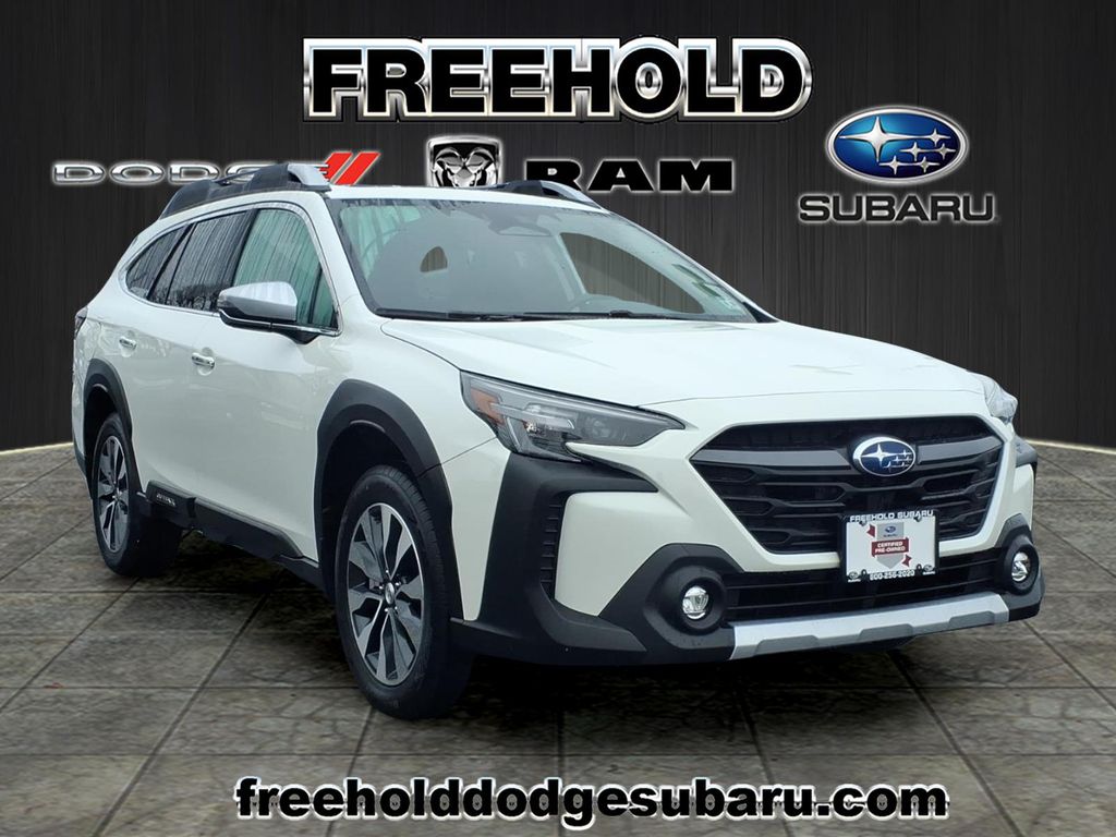 Crystal White Pearl 2023 Subaru Outback Touring AWD SUV / Crossover All-Wheel Drive Continuously Variable Transmission