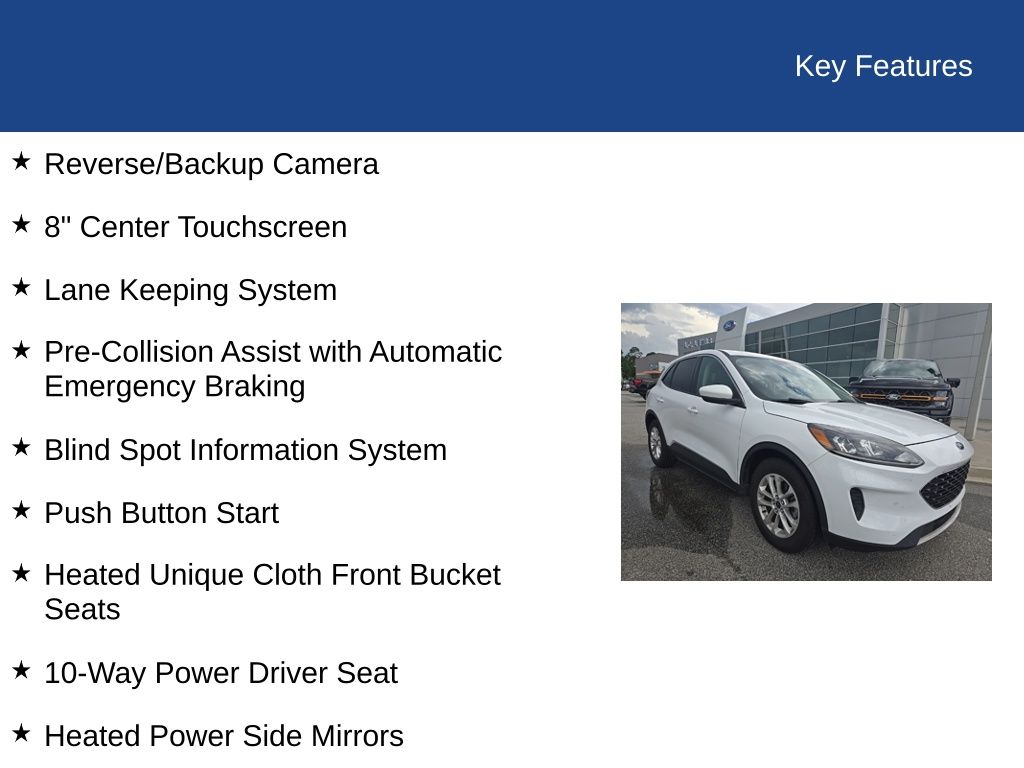 2020 Ford Escape SE