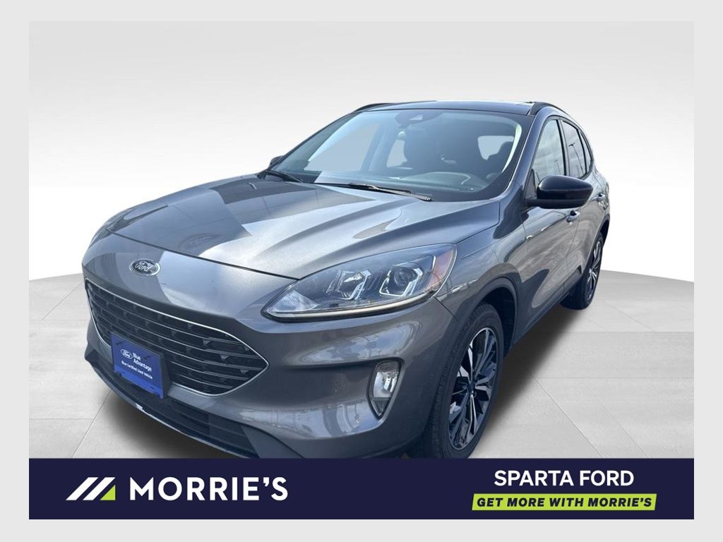 Gray Metallic 2021 Ford Escape SUV / Crossover All-Wheel Drive 8-Speed Automatic
