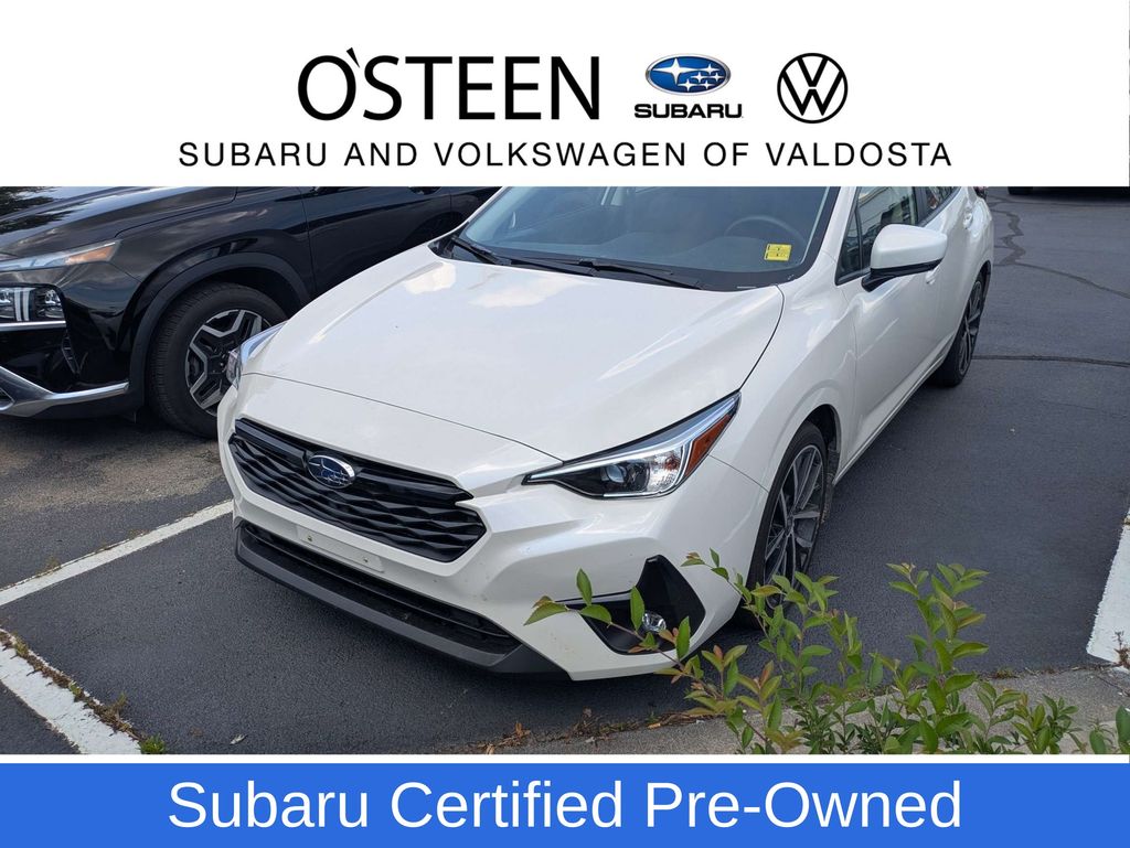 Crystal White Pearl 2025 Subaru Impreza Sport AWD Wagon All-Wheel Drive Continuously Variable Transmission