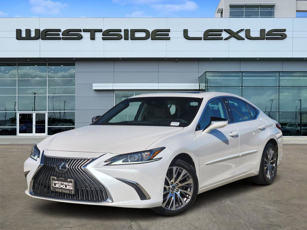 2019 Lexus ES 350 White at Emmons Autoplex