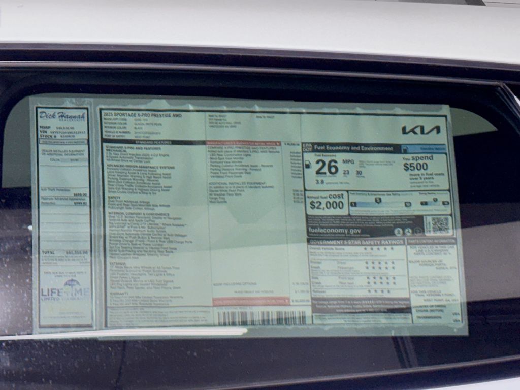 2025 Kia Sportage X-Pro Prestige