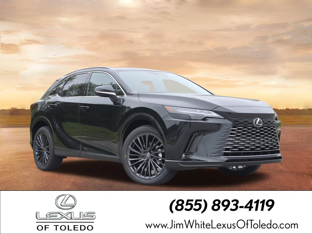 Black (Caviar) 2026 Lexus RX Hybrid 450h+ Premium AWD SUV / Crossover All-Wheel Drive Continuously Variable Transmission