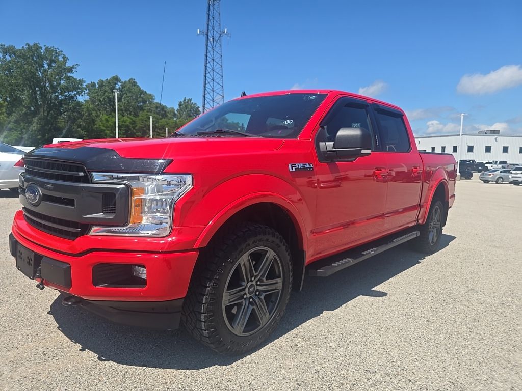 Race Red 2019 Ford F-150 Pickup Truck Four-Wheel Drive Automatic
