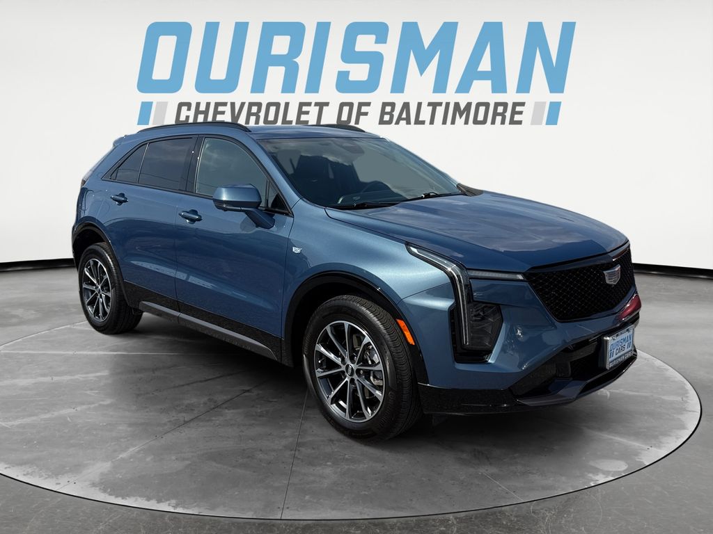 Deep Sea Metallic 2024 Cadillac XT4 SUV / Crossover Four-Wheel Drive 9-Speed Automatic