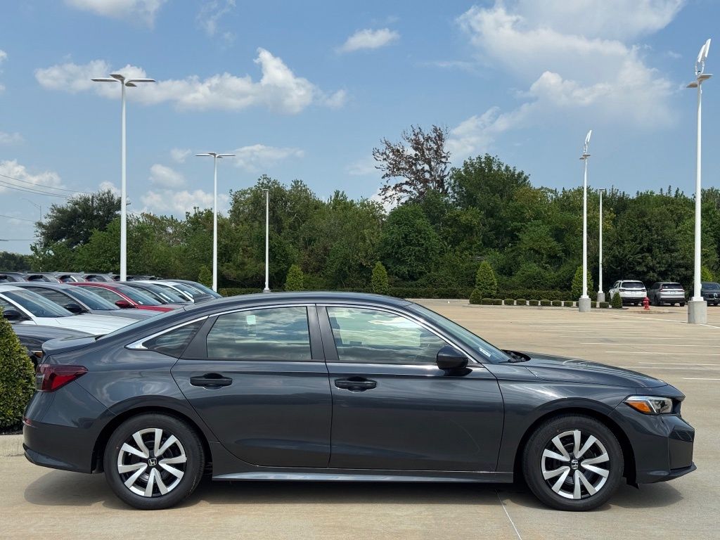 2026 Honda Civic LX Gray at Community Honda