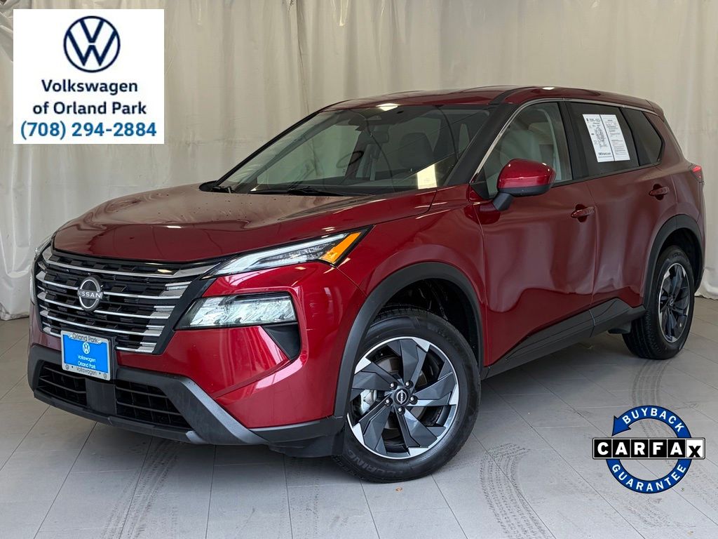 Red (Scarlet Ember Tintcoat) 2025 Nissan Rogue SUV / Crossover All-Wheel Drive Continuously Variable Transmission