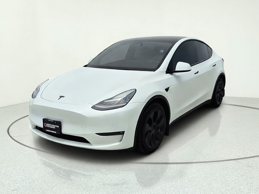 2021 Tesla Model Y Long Range White at Toyota of Victoria
