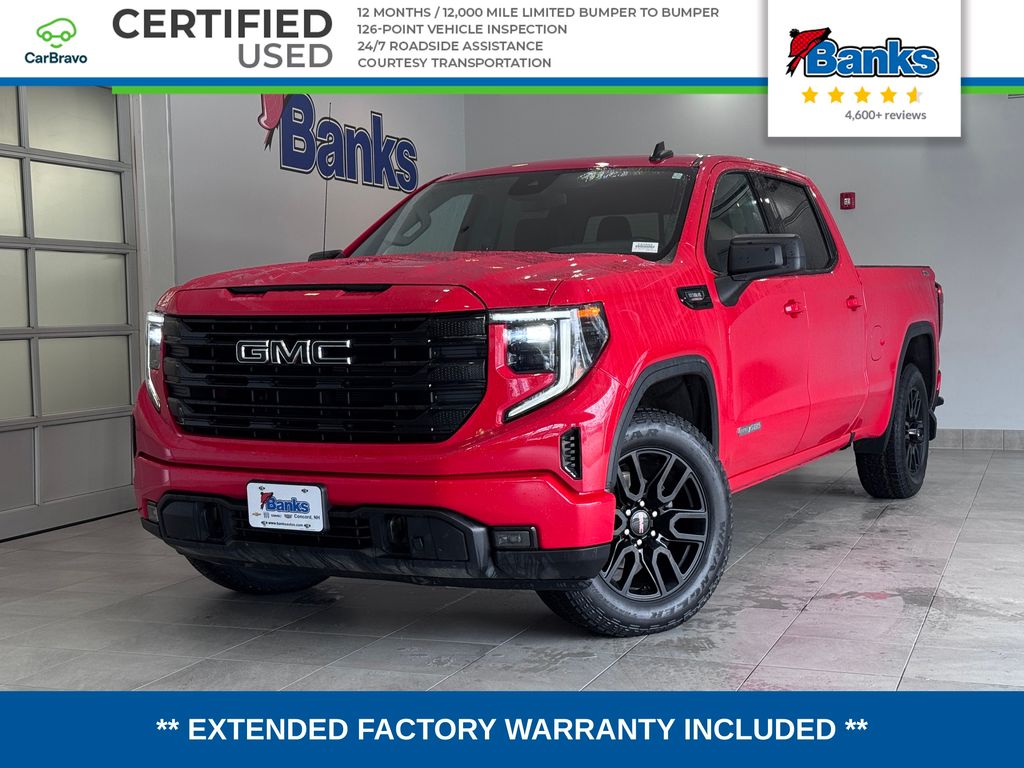 Cardinal Red 2024 GMC Sierra 1500 Pickup Truck Four-Wheel Drive Automatic