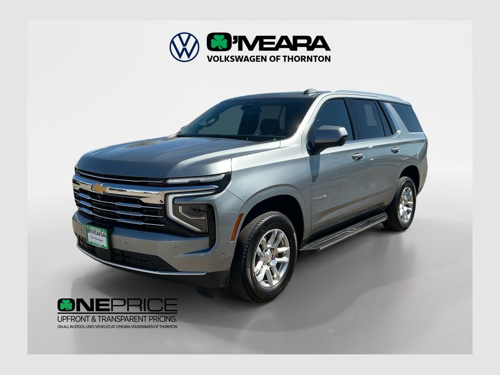 Sterling Gray Metallic 2025 Chevrolet Tahoe SUV / Crossover Four-Wheel Drive