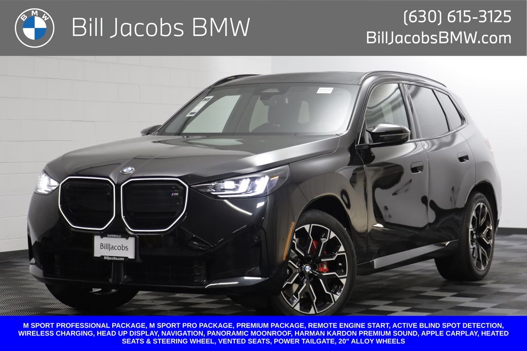 Black Sapphire Metallic 2026 BMW X3 SUV / Crossover All-Wheel Drive Automatic