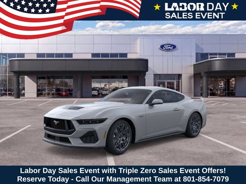 Avalanche Gray 2026 Ford Mustang Coupe Rear-Wheel Drive Automatic