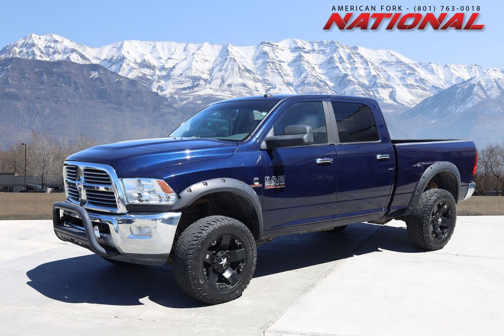 True Blue Pearl 2014 RAM 2500 Pickup Truck Four-Wheel Drive 6-Speed Automatic