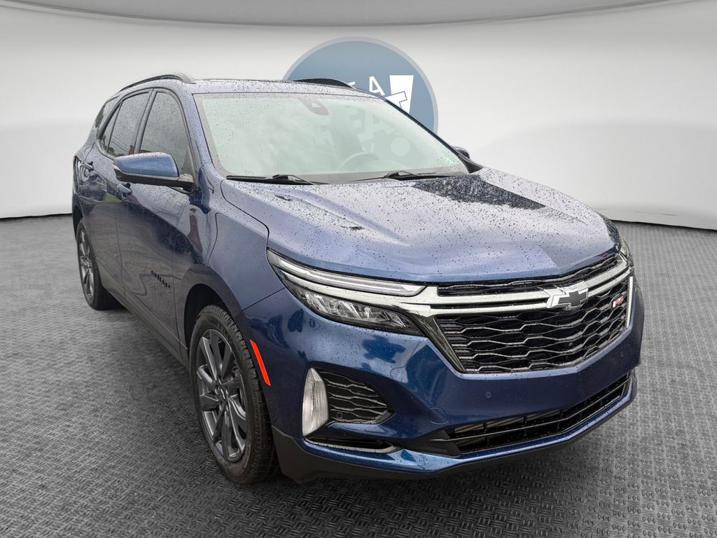 Blue Glow Metallic 2022 Chevrolet Equinox SUV / Crossover Four-Wheel Drive 6-Speed Automatic Overdrive