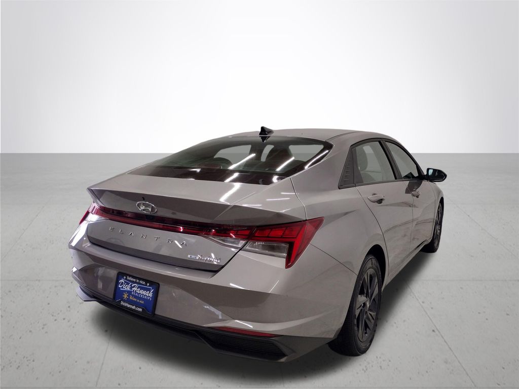 2023 Hyundai Elantra Hybrid Blue