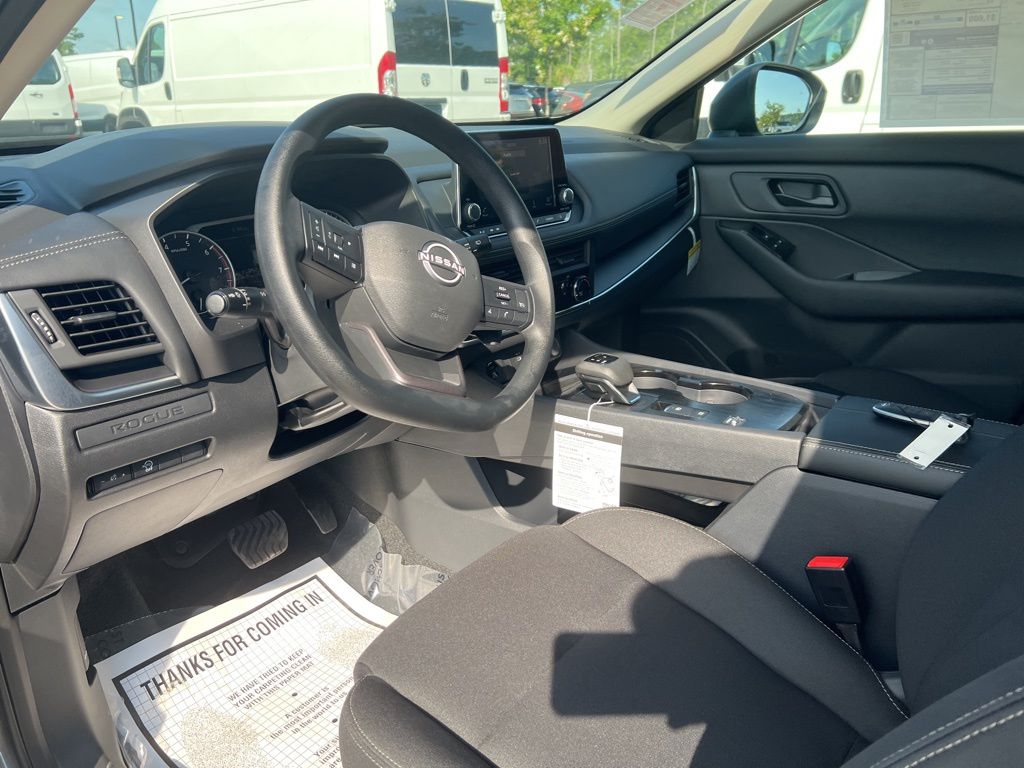 2025 Gun Metallic Nissan Rogue S FWD SUV