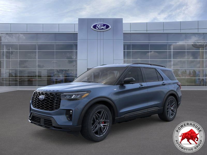 Vapor Blue Metallic 2026 Ford Explorer SUV / Crossover Rear-Wheel Drive Automatic