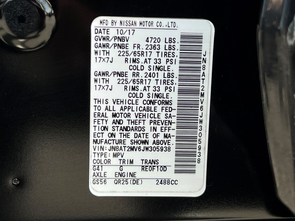 2018 Nissan Rogue SV