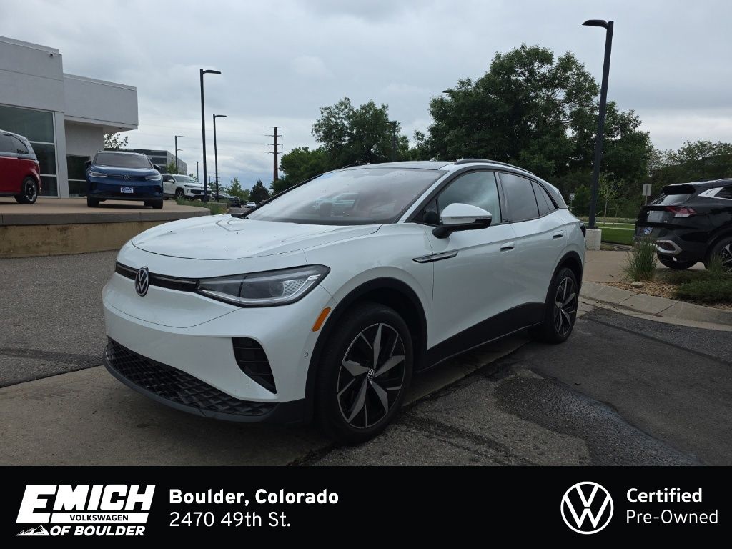 White Pearl 2023 Volkswagen ID.4 SUV / Crossover All-Wheel Drive Automatic