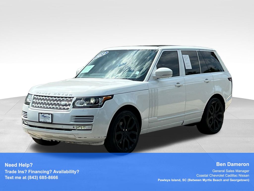 2014 Land Rover Range Rover HSE 4WD