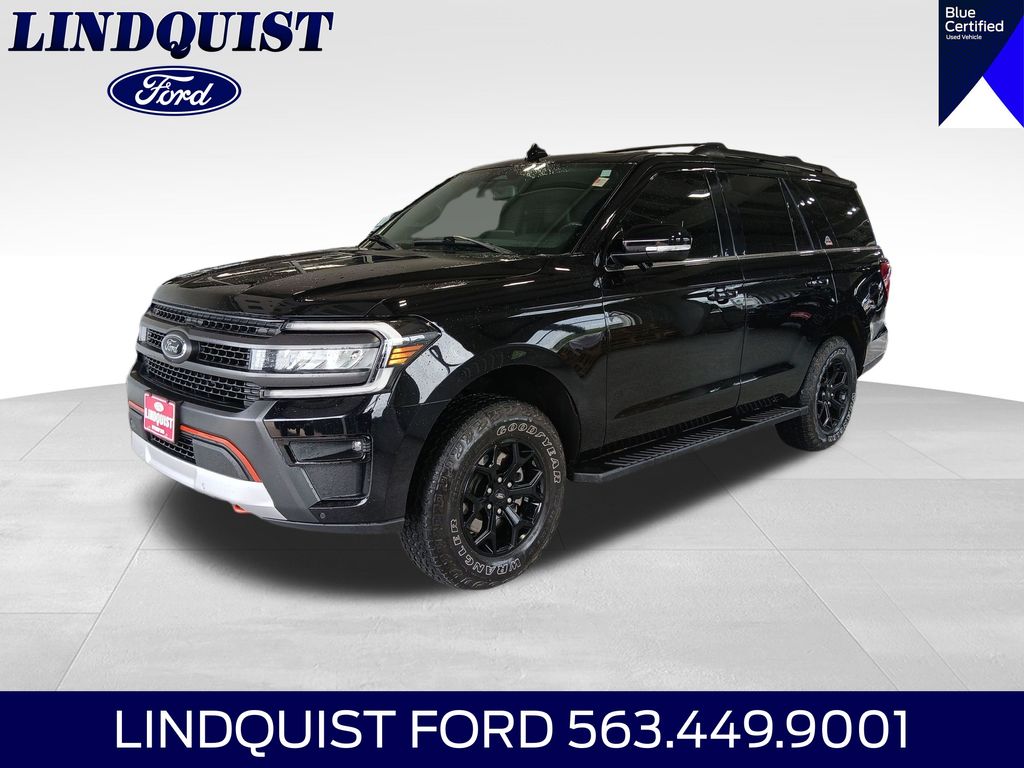 Black Metallic 2022 Ford Expedition SUV / Crossover Four-Wheel Drive Automatic