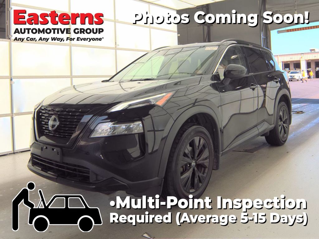 Super Black 2023 Nissan Rogue SUV / Crossover All-Wheel Drive Continuously Variable Transmission