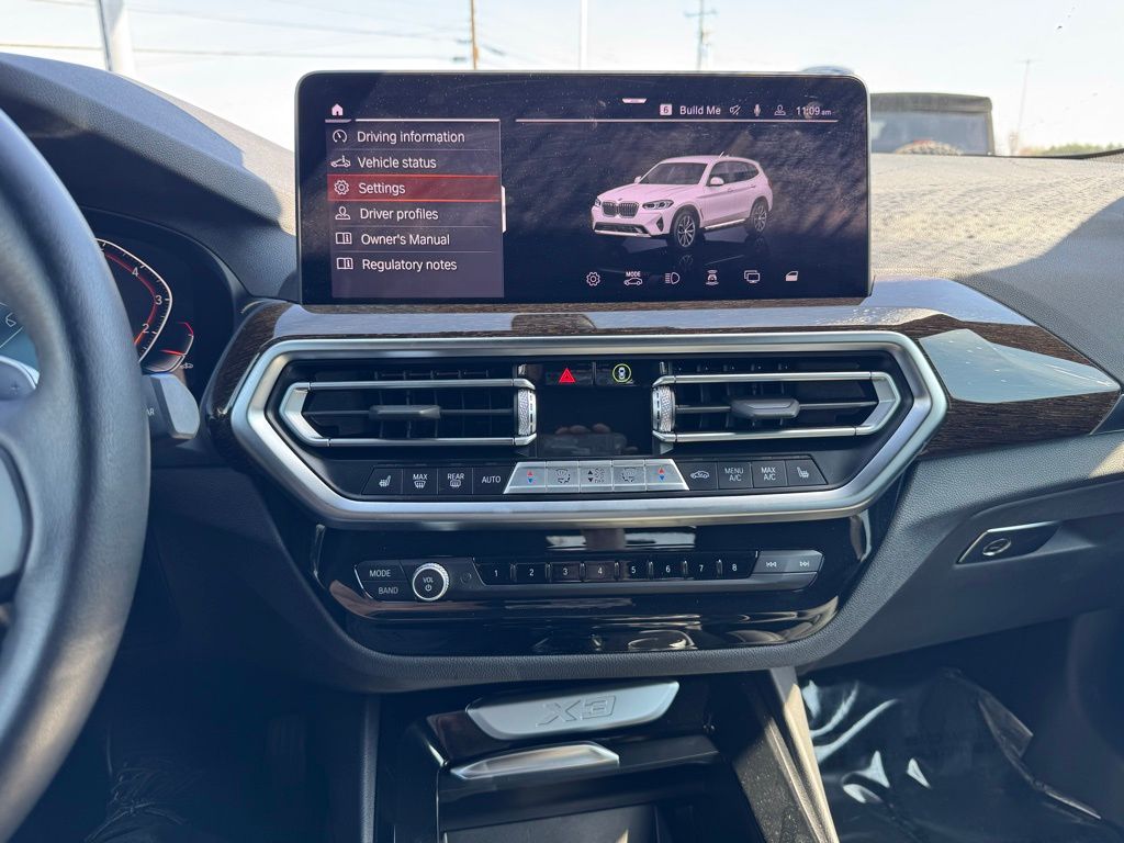 2023 BMW X3 xDrive30i White at Klick Lewis Buick Chevrolet