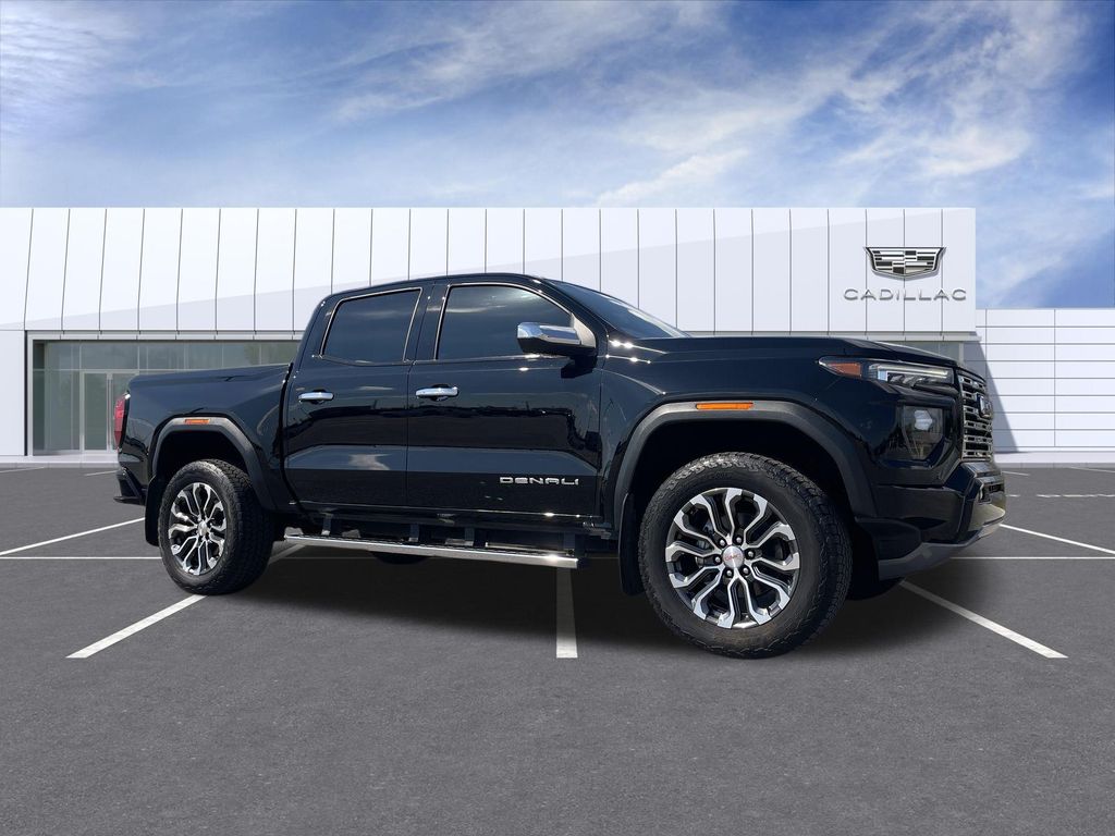 Onyx Black 2023 GMC Canyon Pickup Truck Four-Wheel Drive 8-Speed Automatic