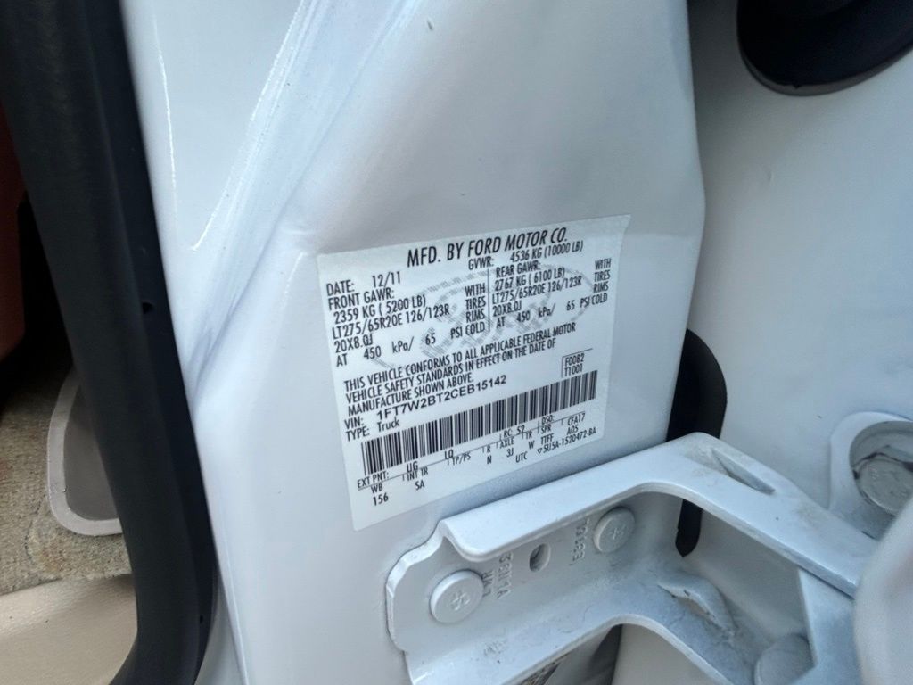 Used 2012 White Ford King Ranch image 10