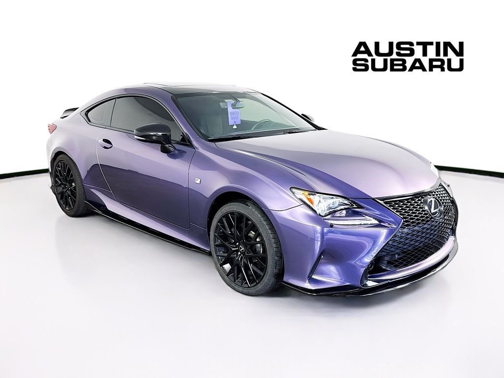 Purple 2015 Lexus RC 350 AWD Coupe All-Wheel Drive 6-Speed Automatic