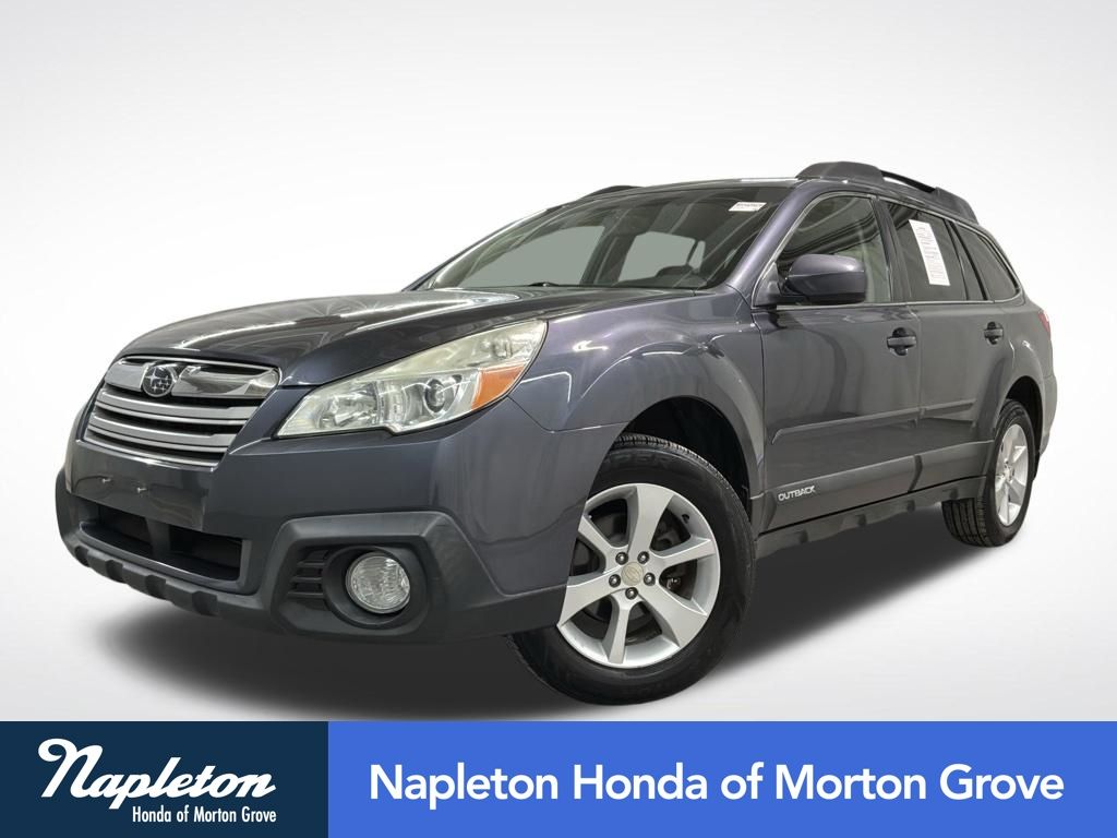 Carbide Gray Metallic 2014 Subaru Outback Wagon All-Wheel Drive Continuously Variable Transmission