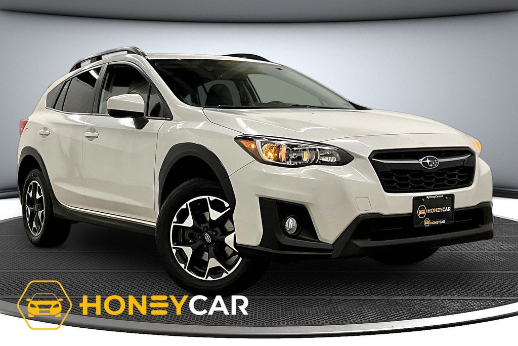 Crystal White Pearl 2020 Subaru Crosstrek Premium AWD SUV / Crossover All-Wheel Drive 6-Speed Manual