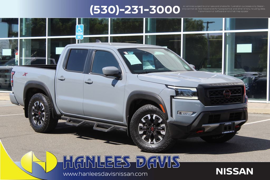 Boulder Gray Pearl 2024 Nissan Frontier Pickup Truck 4X2 9-Speed Automatic Overdrive